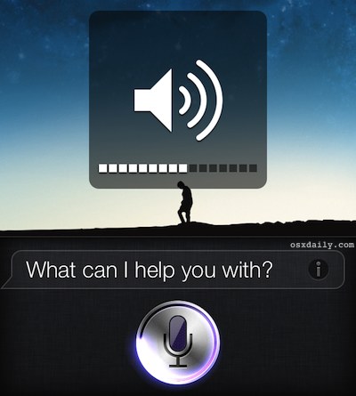 adjust-siri-volume-level Adjust the volume level of Siri