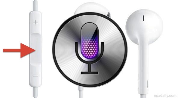 Launch Siri with nothing but your classic white Earbuds