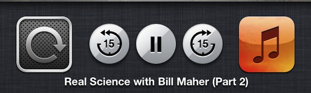 podcast-music-app Podcast playing in the Music app