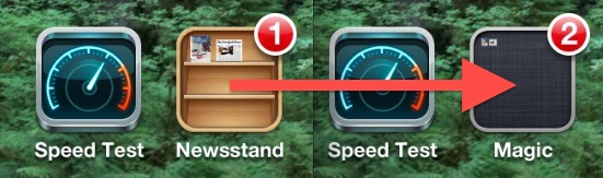 put-newsstand-folder Put Newsstand into a Folder