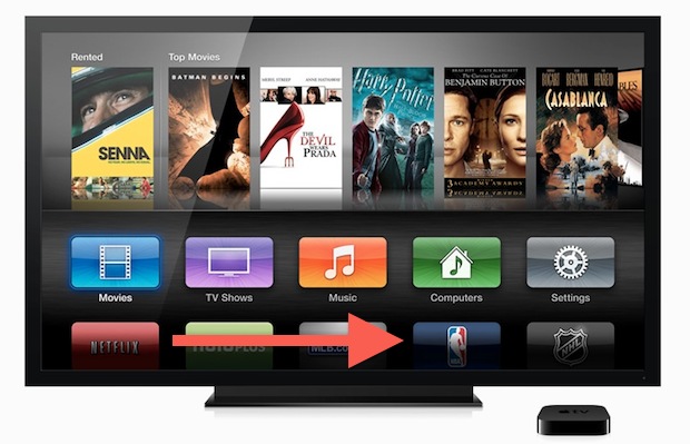 Rearrange Apple TV Home Screen Icons