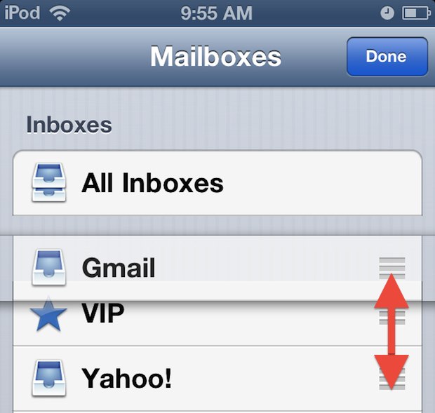 rearrange-mail-inboxes-ios Rearrange Mail inboxes in iOs