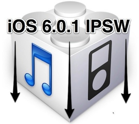 iOS 6.0.1 Direct Download Links