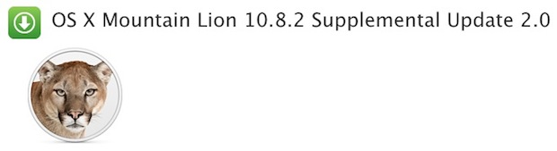 OS X 10.8.2 Supplemental Update 2 for 2012 Macs
