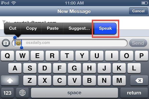 Define Emoji in iOS with Speak