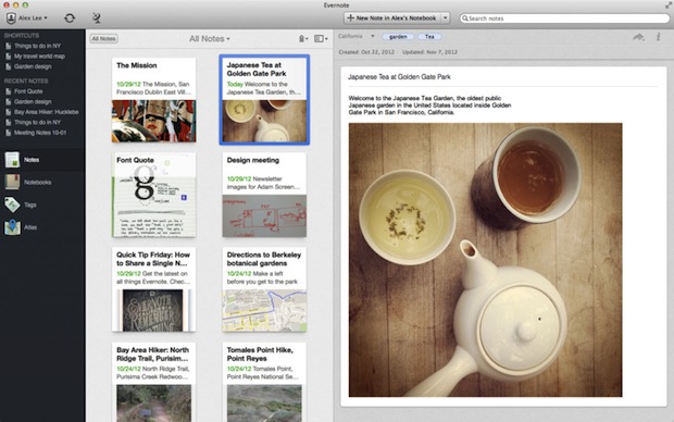 evernote-mac Evernote for Mac