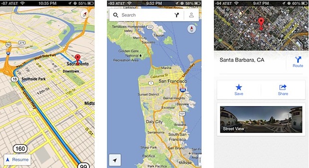 google-maps-iphone Google Maps for iPhone