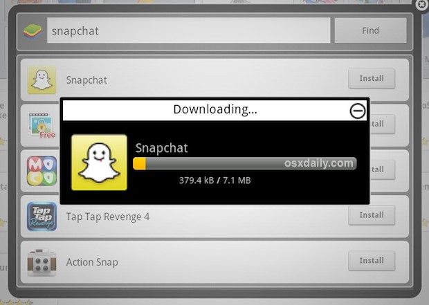 How to Get Snapchat in Mac OS X (or Windows)