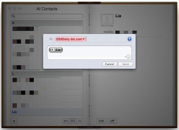 share-contact-from-mac-os-x Share Contacts easily from Mac OS X app