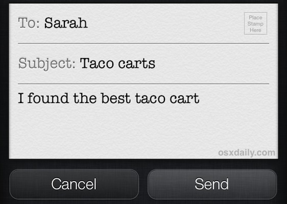 Writing emails with Siri