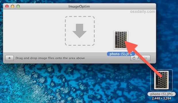Strip EXIF data from a picture