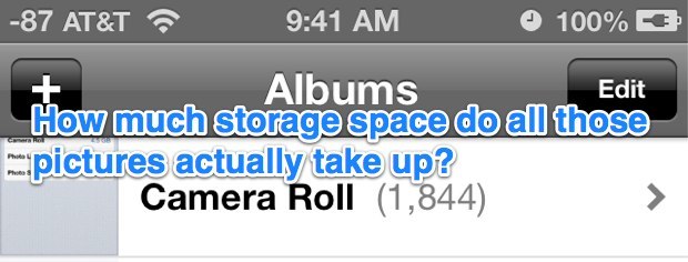 check-photo-space-ios Check storage capacity used by Photos in iOS