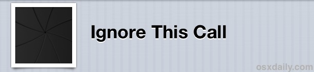 Do it Yourself Block Call List on iPhone