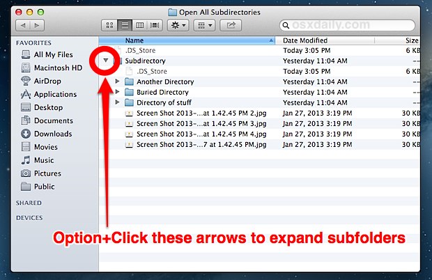 expand-subfolders-os-x Expand subfolders in OS X Finder