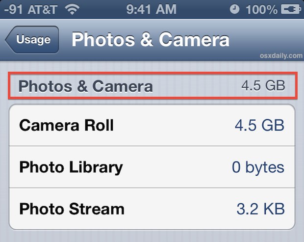 how-much-space-photos-take-up-iphone How much space photos are taking up on iPhone