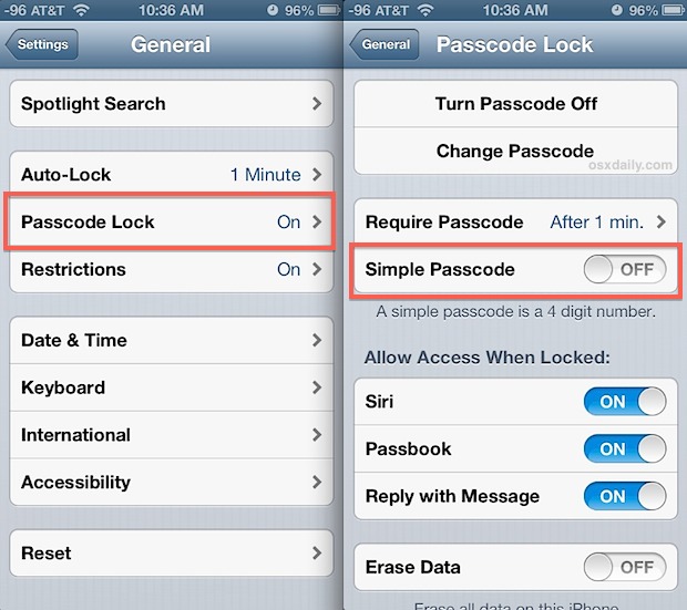 strong-passcode Strong Passwords in iOS