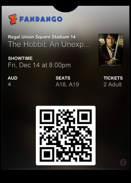 ticket Movie ticket iOS