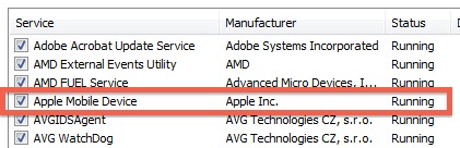 Apple-Mobile-Device-services Apple Mobile Device service