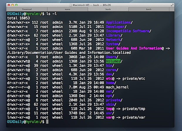 better-looking-terminal-mac-os-x Better looking terminal in Mac OS X