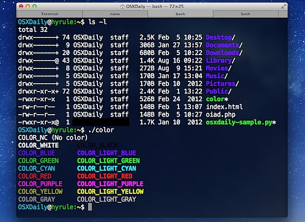 better-terminal-ui Improve the Terminal appearance in Mac OS X