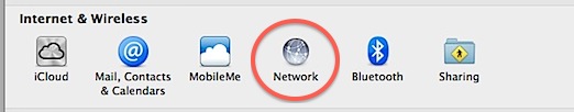 network-preferences Network preferences in Mac OS X