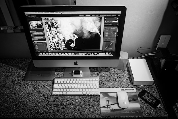 Photographers iMac setup