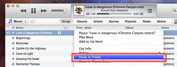 show-itunes-song-in-finder Show iTunes song in the file system instantly
