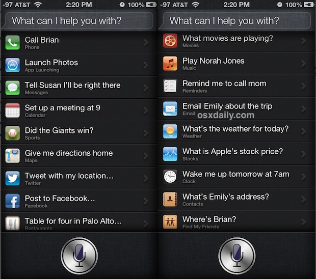 siri-commands-list Siri commands list
