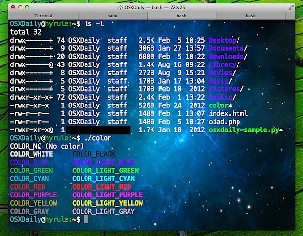 terminal-theme-mac-os-x Terminal window with background image in Mac OS X