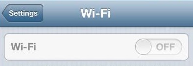 toggle-wifi-iphone Toggle Wi-Fi on and off on iPhone