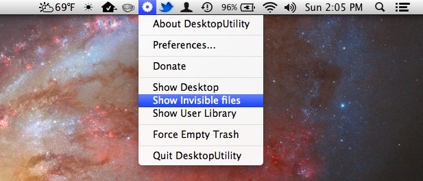 desktop-utility-menu-bar Desktop Utility menu bar item