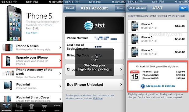iphone-upgrade-eligibility Check iphone upgrade eligibility and get a reminder