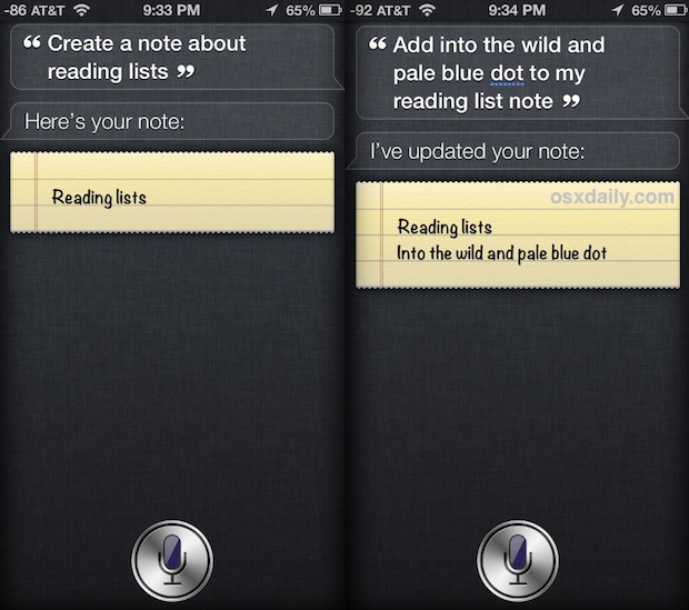 make-note-add-to-notes-siri Make a note with Siri and add more notes to a list