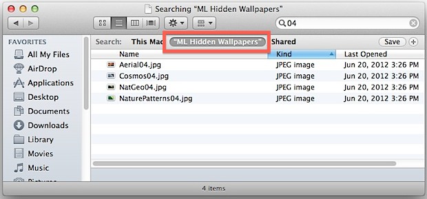 search-current-folder-mac Searching in the current folder set to default