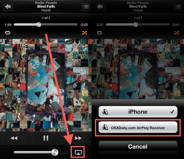 send-music-to-airplay-receiver-ios Send Music to an AirPlay Receiver in iOS