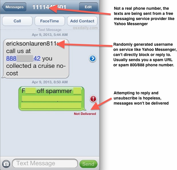 How To Block Spam Text Messages On The Iphone Or Any Phone 
