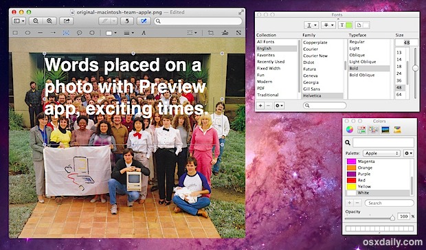adding-text-to-image-preview Adding text to images in Preview app under Mac OS X