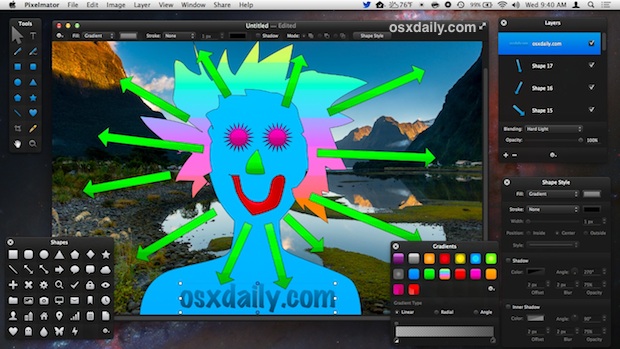 Pixelmator turned into Vectormator for creating vector graphics