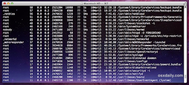running-processes-ps-aux Show running processes with ps aux