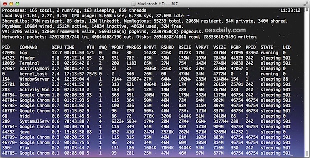 see-running-tasks-with-top See all running apps and tasks with the top command