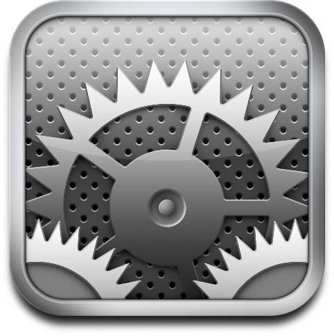 iOS settings icon