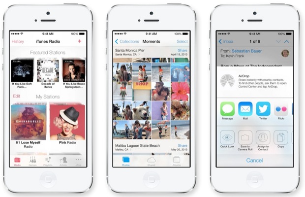iOS 7 Features & Screen Shots [Gallery]