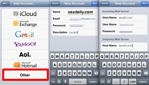 How to Set Up Lavabit Secure & Encrypted Email on the iPhone and iPad