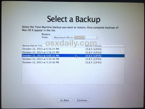 select-backup-for-downgrade-mac-os-x