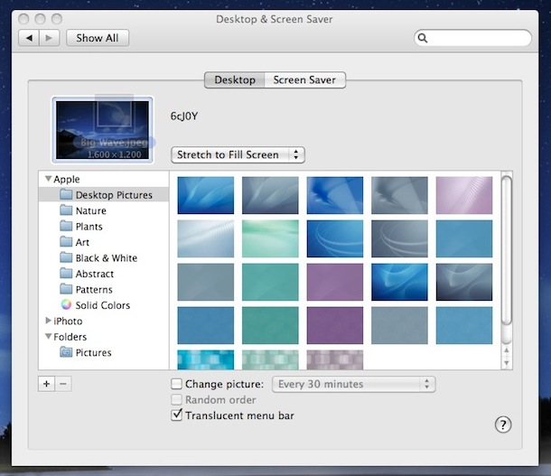 How To Change The Desktop Background Picture In Mac OS X