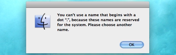 mac name reserved for the system