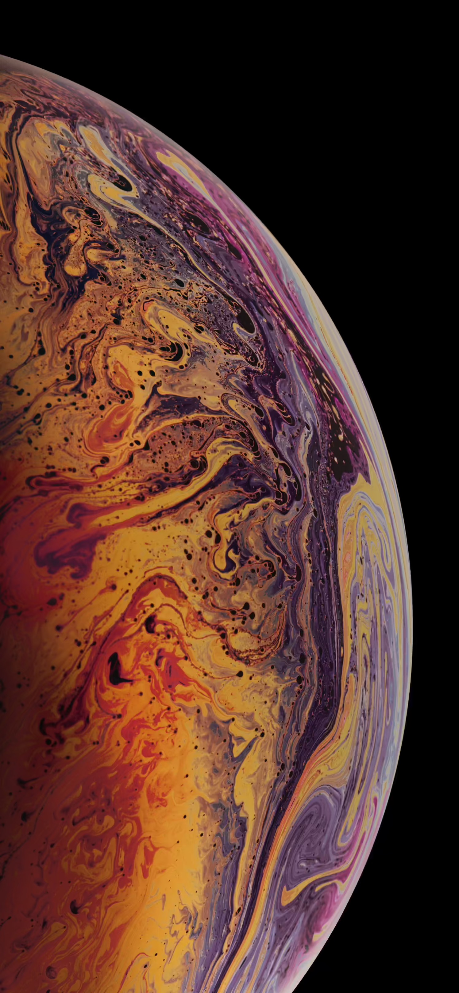 Download the 3 iPhone XS Max Wallpapers of Bubbles